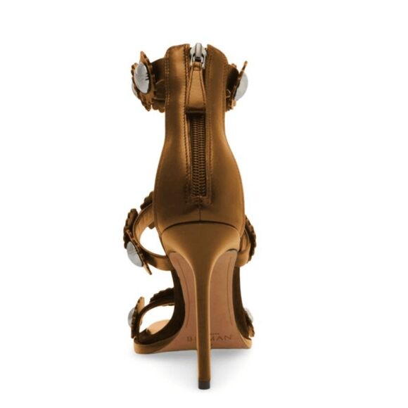 Alexandre Birman Tibbie Leather Stiletto Sandals in Butterstoch Size 39.5 $695 - Picture 4 of 13